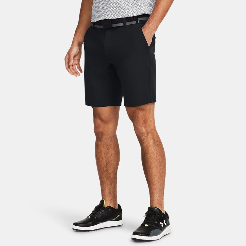 Men's Under Armour Drive Tapered Shorts Black / Halo Gray 42